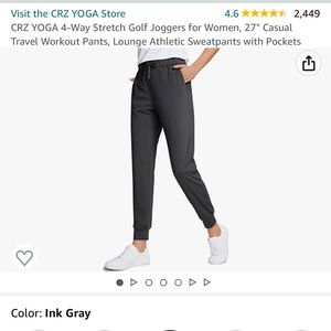 NEW CRZ Yoga gray joggers!